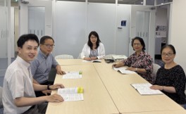 Dr.Usha Dave 来訪の様子