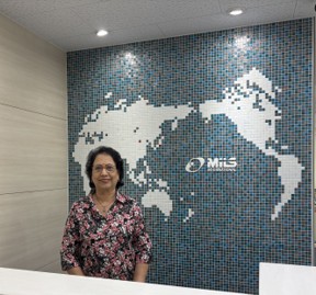 Dr.Usha Dave 来訪の様子