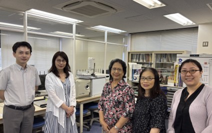 Dr.Usha Dave 来訪の様子